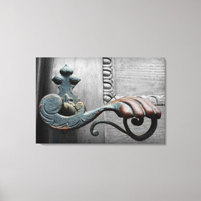 opening the gate canvas print (Front)