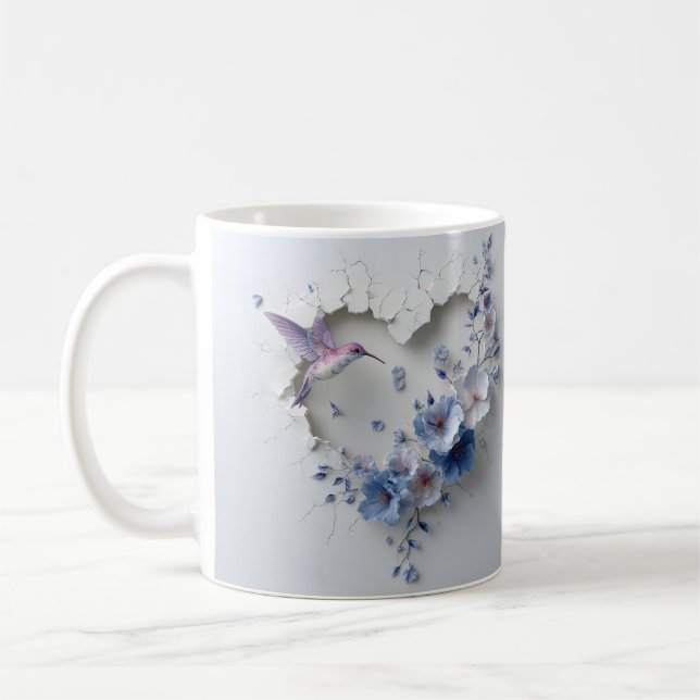 openness of heart coffee mug (Left)
