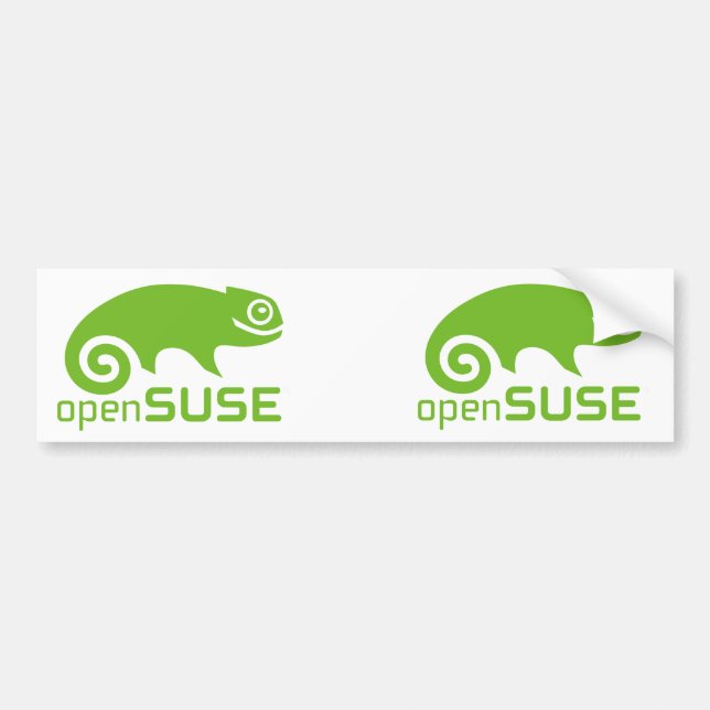 openSuzie Linux Logo Bumper Sticker (Front)