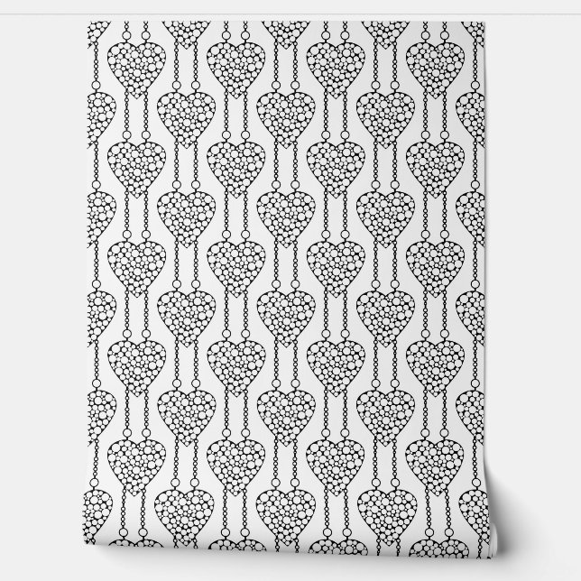 Openwork heart wallpaper (Unrolling)