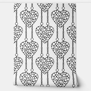 Openwork heart wallpaper