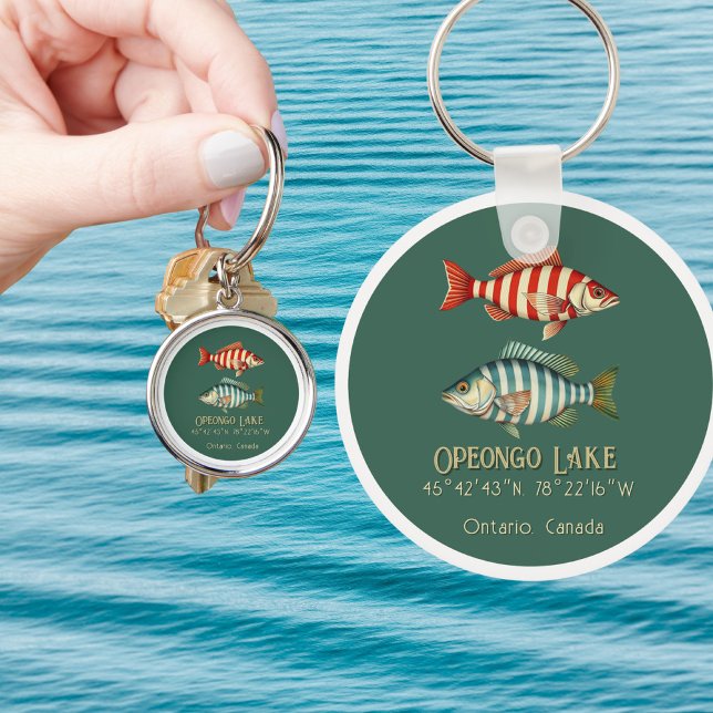 Opeongo Lake Ontario Canada souvenir  Key Ring (Creator Uploaded)