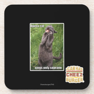 Opera Cat Coaster