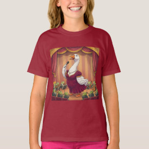  Opera Diva and Her Orchestra, by Natasha Us   T-Shirt
