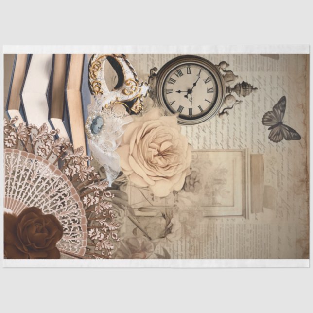 Opera Dressing Room Tissue Paper (Front)