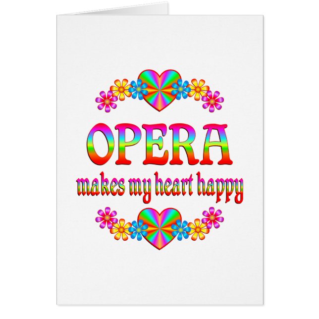 Opera Heart Happy (Front)