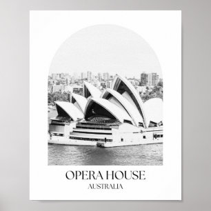 Opera House Australia Arch Photo Print
