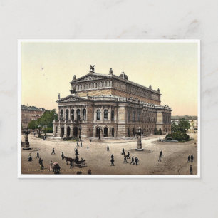 Opera House, Frankfort on Main (i.e. Frankfurt am Postcard
