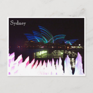opera house lights postcard