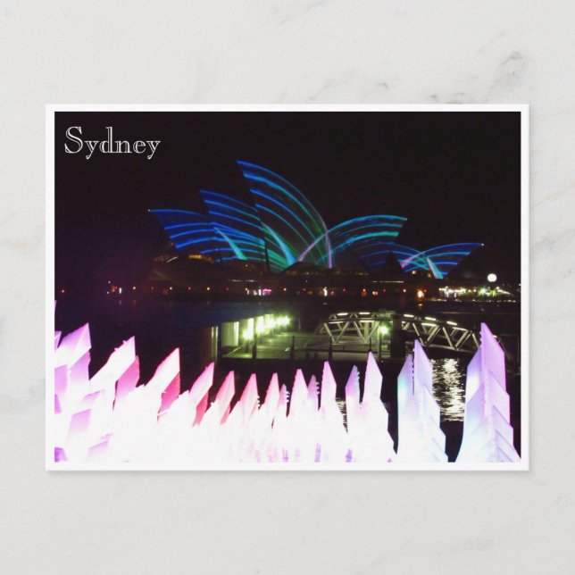 opera house lights postcard (Front)