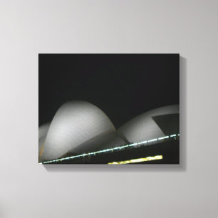 opera house sails canvas print
