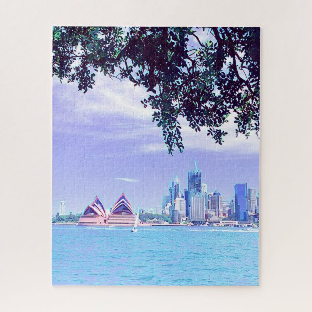 Opera House Sydney Harbour water view Jigsaw Puzzle (Vertical)