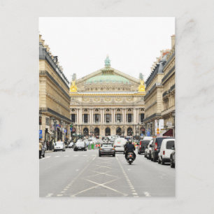 Opera in Paris, France Postcard