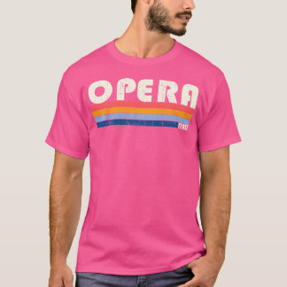 Opera Italy Retro 70S 80S Style T-Shirt