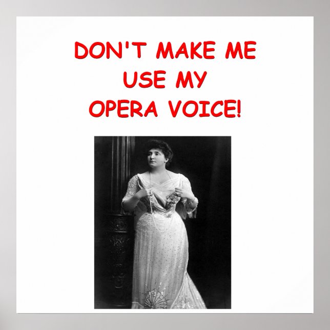 opera joke poster (Front)