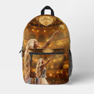 OPERA LOVE PRINTED BACKPACK