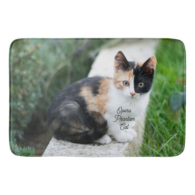 Opera Phantom Cat Bath Mat (Front)