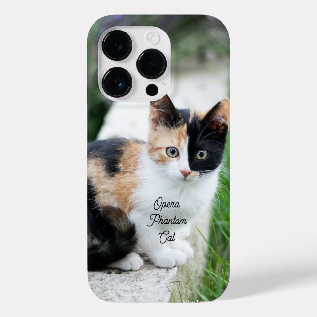 Opera Phantom Cat Case-Mate iPhone Case (Back)