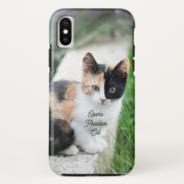 Opera Phantom Cat Case-Mate iPhone Case (Back)