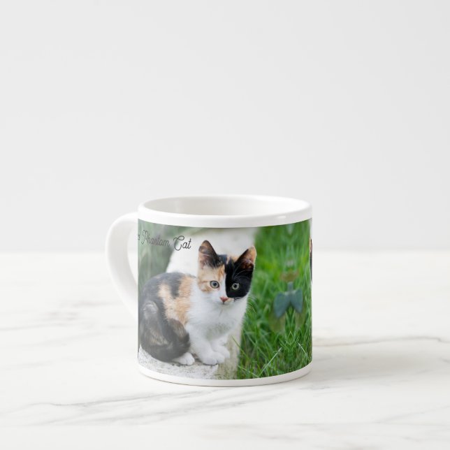 Opera Phantom Cat Espresso Cup (Front Left)