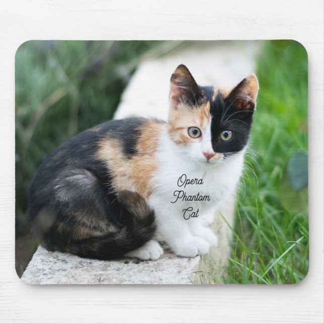 Opera Phantom Cat Mouse Pad (Front)
