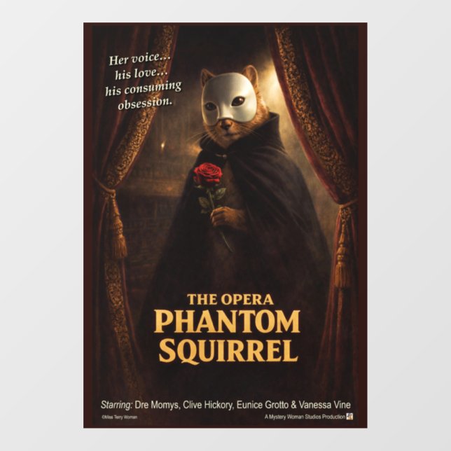 Opera Phantom Squirrel Parody (Sheet)