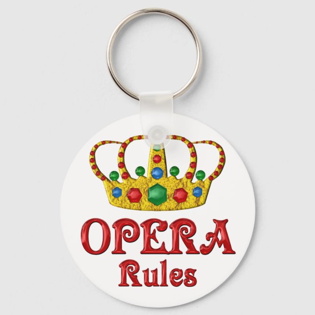 OPERA RULES KEY RING (Front)