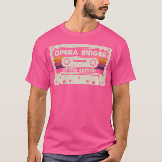 Opera Singer Job Title Vintage Career T-Shirt