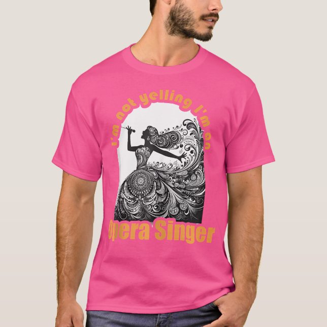 Opera Singer T-Shirt (Front)