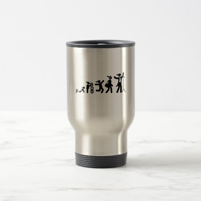 Opera Singer (Tenor) Travel Mug (Center)