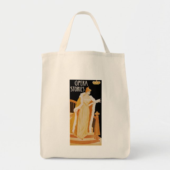 Opera Stories Tote Bag (Front)