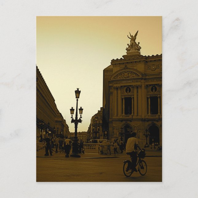 Opera Sunset Postcard (Front)