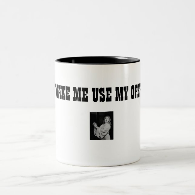 Opera Voice Two-Tone Coffee Mug (Center)