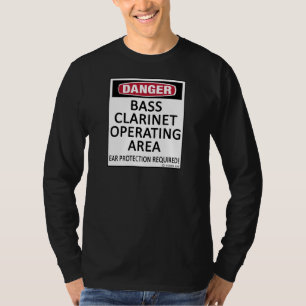Operating Area Bass Clarinet T-Shirt