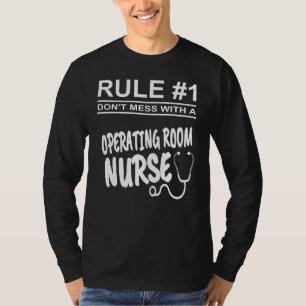 Operating Room Nurse Nursing Nurses Medicine Hospi T-Shirt
