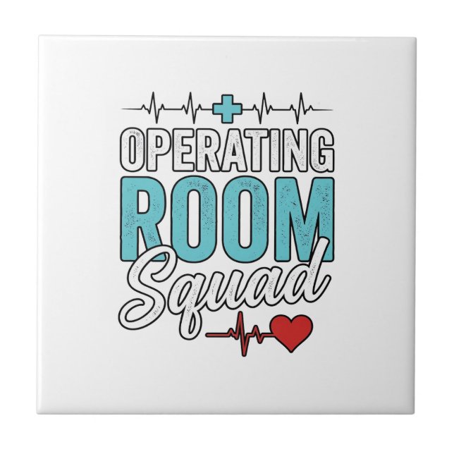 Operating Room Squad Surgical Nurse Shirt Design_1 Tile (Front)