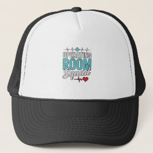 Operating Room Squad Surgical Nurse Shirt Design_1 Trucker Hat