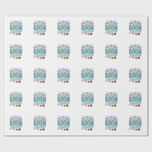 Operating Room Squad Surgical Nurse Shirt Design_1 Wrapping Paper