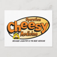 Operation Cheesy Medicine Official Postcard