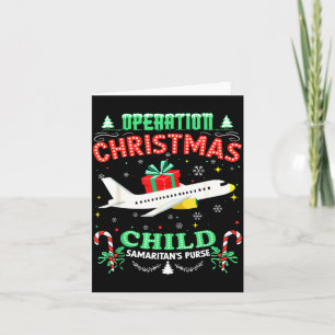 Operation Christmas Child Funny Family Matching Xm Card