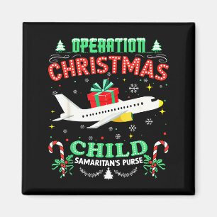 Operation Christmas Child Funny Family Matching Xm Magnet