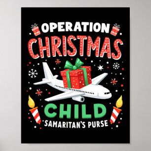 Operation Christmas Child Funny Family Matching Xm Poster