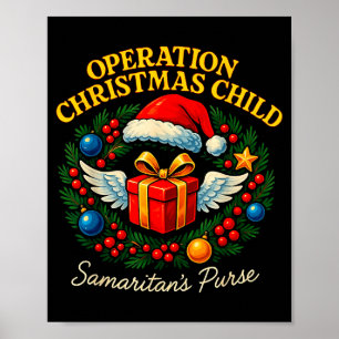 Operation Christmas Child Samaritan’s Purse Xmas D Poster