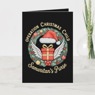 Operation Christmas Child Samaritan’s Purse Xmas Holiday Card