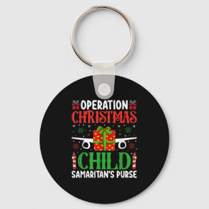 Operation Christmas Child Samaritan's Purse Chirst Key Ring