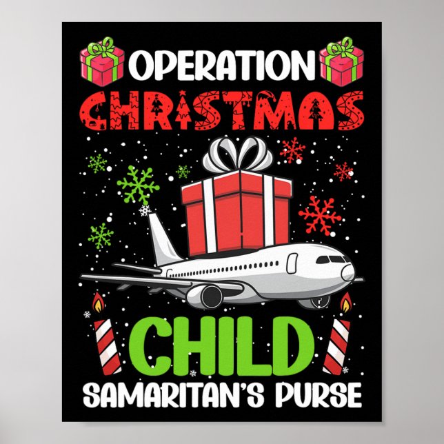 Operation Christmas Child Smaritan's Purse Funny F Poster (Front)