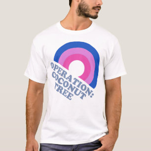 Operation Coconut Tree Kamala Harris 2024 Bisexual T-Shirt
