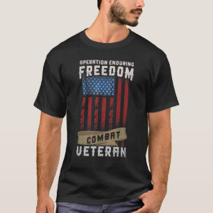 Operation Enduring Freedom Combat Veteran T-Shirt