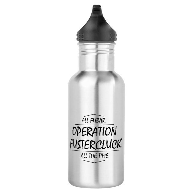Operation Fustercluck 532 Ml Water Bottle (Right)