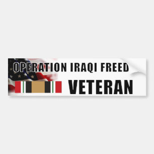 OPERATION iRAQI FREEDOM Bumper Sticker
